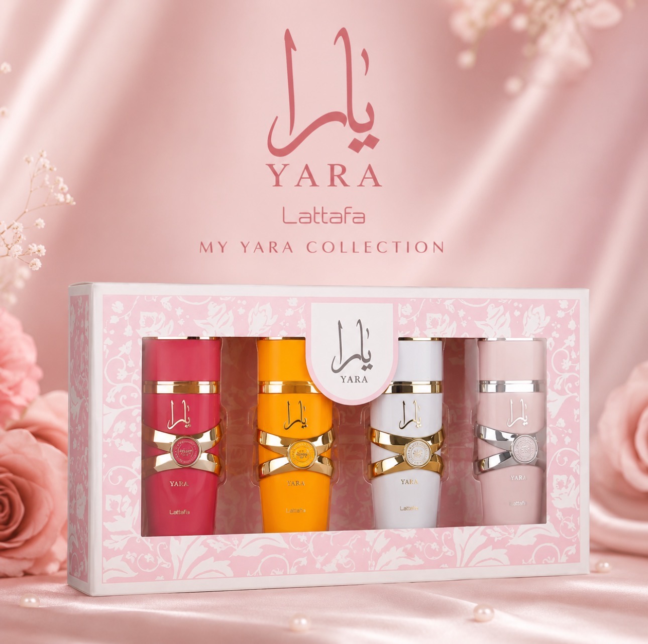 Perfume my Yara collection kit c/ 4 un. 25ml cada