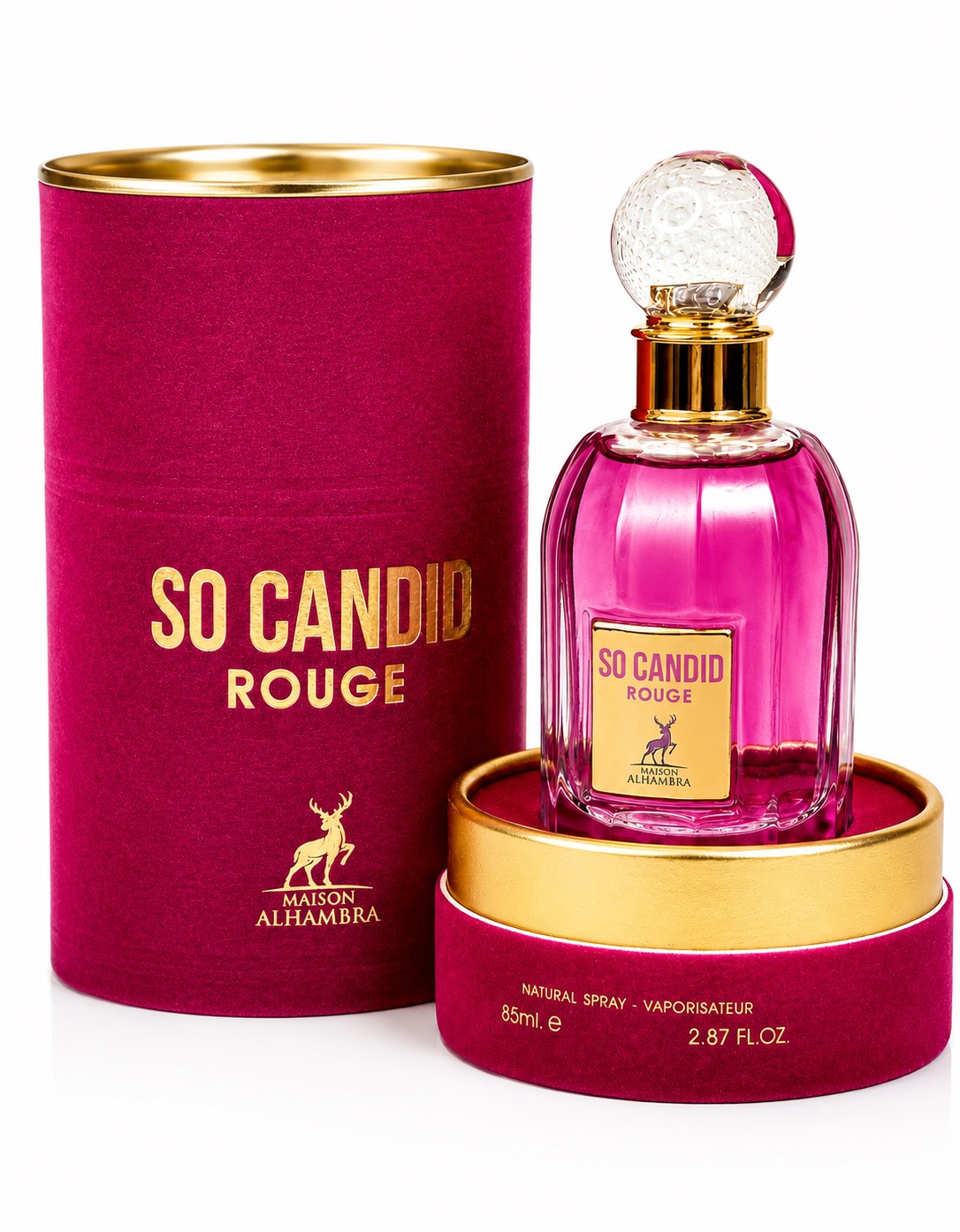 Perfume So Candid Rouge Maison Alhambra EDP 100ml